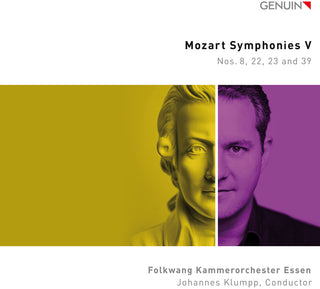 the album cover for Folkwang Kammerorchester Essen - Mozart: Symphonies V