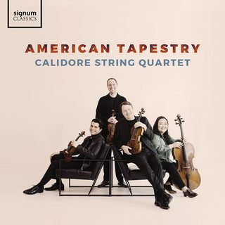 the album cover for Calidore Quartet - American Tapestry