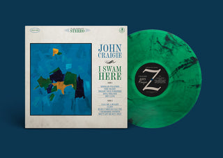 the album cover for John Craigie - I Swam Here [Indie Exclusive] Green [Colored Vinyl] (Grn) [Limited Edition] [Indie Exclusive]