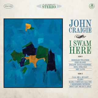 the album cover for John Craigie - I Swam Here