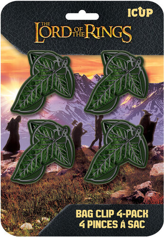 Aquarius- Lord of the Rings Magnetic 4pc Bag Clips (Collectible, Magnet)