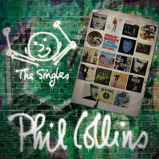 the album cover for Phil Collins - Singles [Colored Vinyl] [Limited Edition]