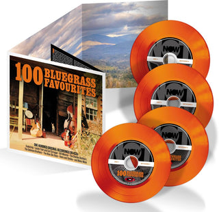 the album cover for 100 Bluegrass Favourites / Various (Uk) - 100 Bluegrass Favourites / Various (Uk)