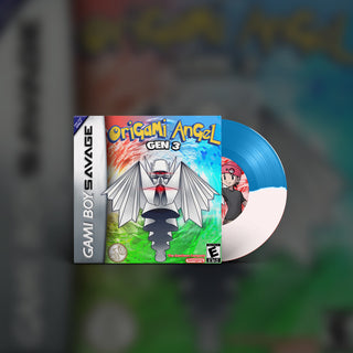 the album cover for Origami Angel - Gen 3 (Blue) [Colored Vinyl] (Wht)