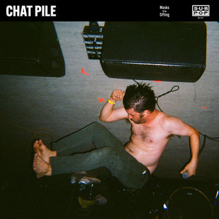 the album cover for Chat Pile - Masks [Colored Vinyl]
