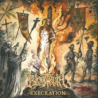 the album cover for Bloodtruth - Execration