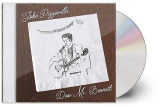 the album cover for John Pizzarelli - Dear Mr. Bennett