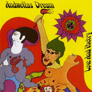 the album cover for Andwellas Dream - Love & Poetry - Cream [Colored Vinyl] (Crem)