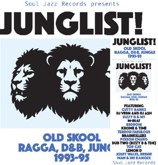 the album cover for Junglist: Old Skool Ragga D&B Jungle / Various - Junglist: Old Skool Ragga D&B Jungle / Various