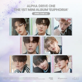 the album cover for Alpha Drive One - Euphoria - Jewel Case Version