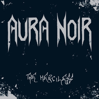 the album cover for Aura Noir - The Merciless