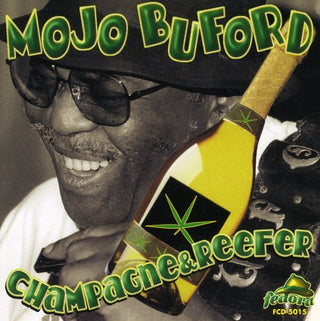 the album cover for George "Mojo" Buford - Champagne & Reefer