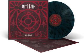 the album cover for Nytt land - Aba Khan - Black/Blue (Blk) (Blue) [Colored Vinyl] [Limited Edition]
