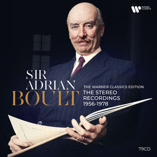 the album cover for Sir Boult  Adrian - Complete Stereo Recordings On Warner Classics