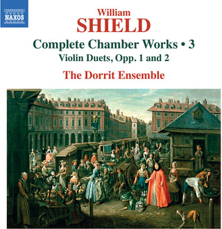 the album cover for Dorrit Ensemble - Shield: Complete Chamber Works Vol. 3