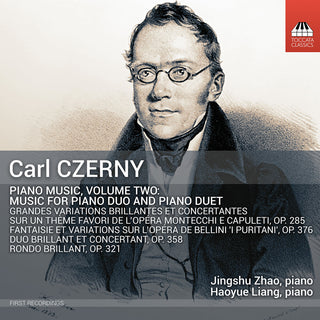the album cover for Jingshu Zhao - Carl Czerny: Pno Music Vol. 2