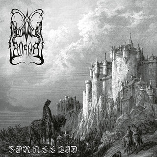 the album cover for Dimmu Borgir - For All Tid [Indie Exclusive Silver/White/Black Marbled]