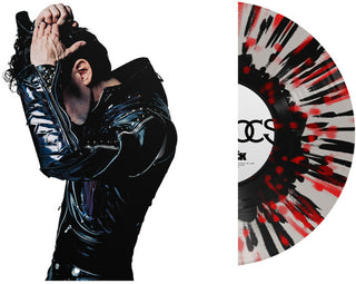 the album cover for Des Rocs - To Hell and Back [Indie Exclusive Black in Cloudy Clear w/ Black + Red Splatter]