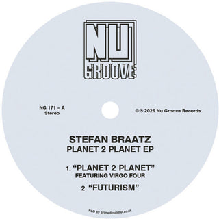 the album cover for Stefan Braatz - Planet 2 Planet (Ep)