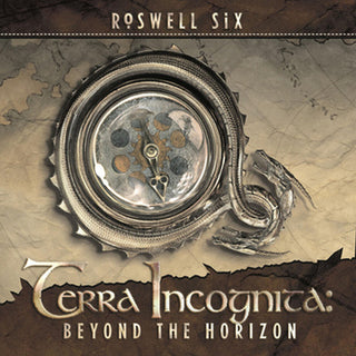 the album cover for Roswell Six - Terra Incognita: Beyond The Horizon