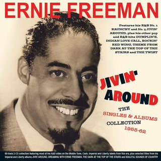 the album cover for Ernie Freeman - Jivin' Around: The Singles & Albums Collection