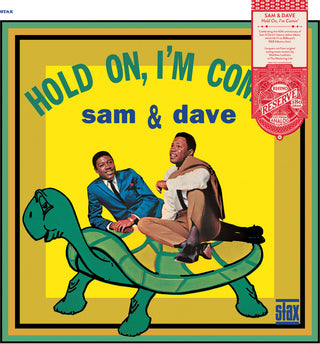 the album cover for Sam & Dave - Hold On I'm Comin' (Rhino Reserve)