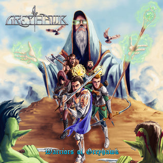 the album cover for Greyhawk - Warriors Of Greyhawk