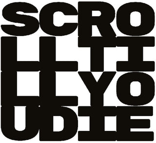 the album cover for Bogdan Raczynski - Scroll Till You Die (Wal)