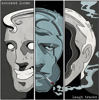 the album cover for Knocked Loose - Laugh Tracks [Colored Vinyl] (Crem) (Spla)