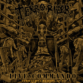 the album cover for Terrorizer - Live Commando