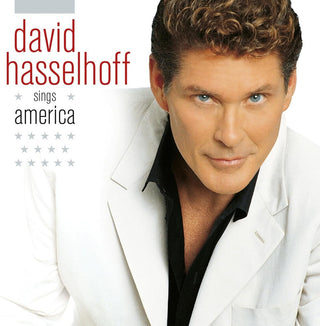 the album cover for David Hasselhoff - Sings America (Uk)