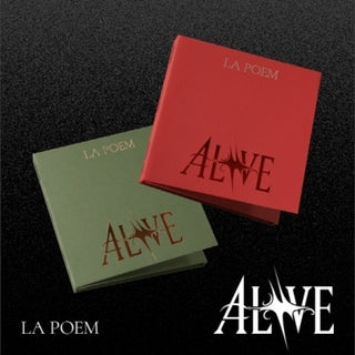 the album cover for La Poem - Alive - Random Cover (Asia)