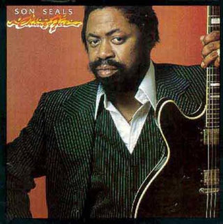 the album cover for Son Seals - Chicago Fire