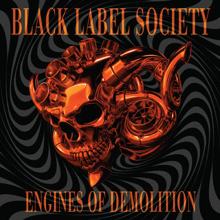 the album cover for Black Label Society - Engines Of Demolition [Indie Exclusive] [Colored Vinyl] (Org) (Ylw)