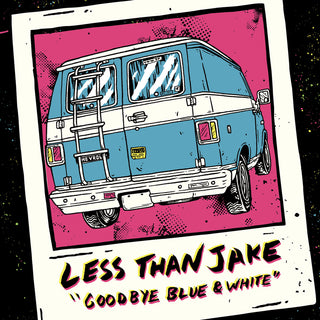 the album cover for Less Than Jake - Goodbye Blue And White