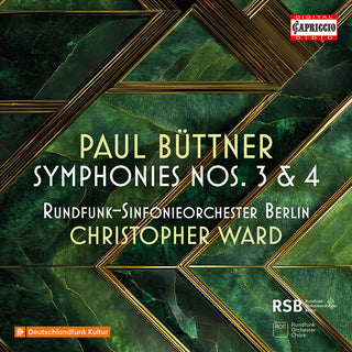 the album cover for Rundfunk-Sinfonieorchester Berlin - Paul Buttner: Syms Nos. 3 & 4