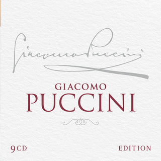 the album cover for Giacomo Puccini - Giacomo Puccini Edition (9 Cd Box)