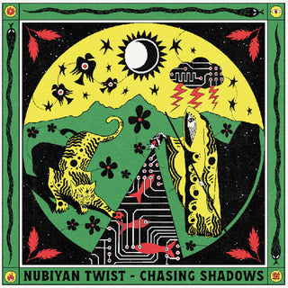 the album cover for Nubiyan Twist - Chasing Shadows (Uk)