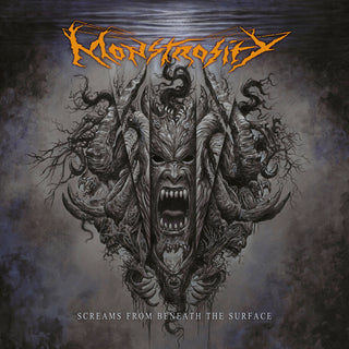 the album cover for Monstrosity - Screams from Beneath the Surface