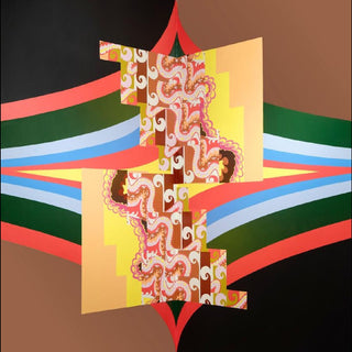 the album cover for Joshua Abrams - Music For Pulse Meridian Foliation