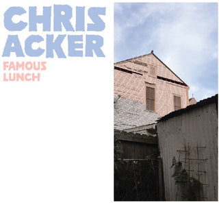 the album cover for Chris Acker - Famous Lunch [Colored Vinyl] (Wht)
