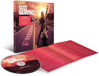 the album cover for Suzi Quatro - Freedom
