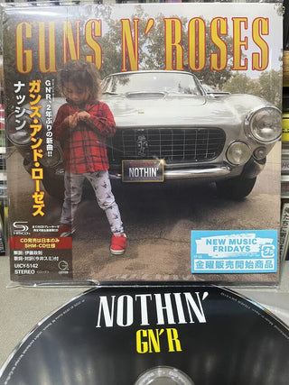 the album cover for Guns N Roses - Nothin / Atlas (Shm) (Jpn)