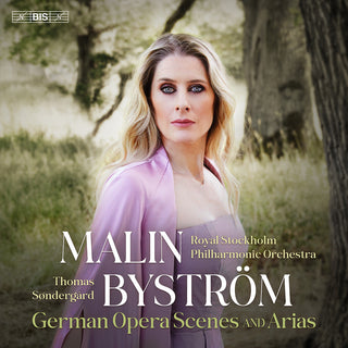 the album cover for Malin Byström - Malin Bystrom - German Opera Scenes & Arias