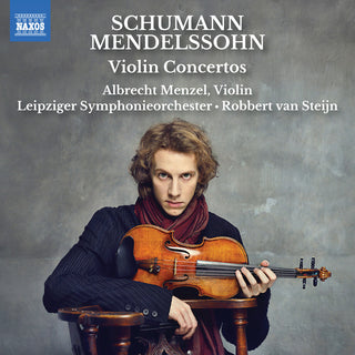 the album cover for Leipziger Symphonieorchester - Schumann & Mendelssohn: Violin Cons