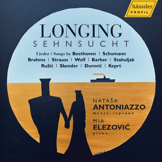 the album cover for Natasa Antoniazzo - Sehnsucht (Longing)