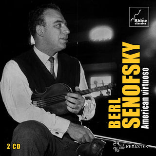 the album cover for BERL SENOFSKY - American Virtuoso