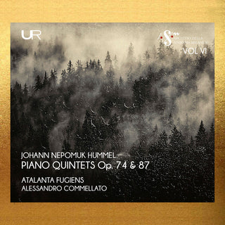 the album cover for Atalanta Fugiens - Hummel: Pno Quintets Op. 74 & 87