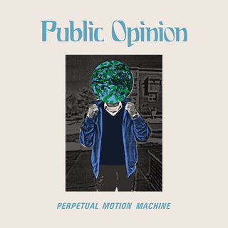 the album cover for Public Opinion - Perpetual Motion Machine