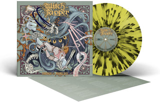 the album cover for Witch Ripper - Through The Hourglass - Yellow/Black (Blk) [Colored Vinyl]